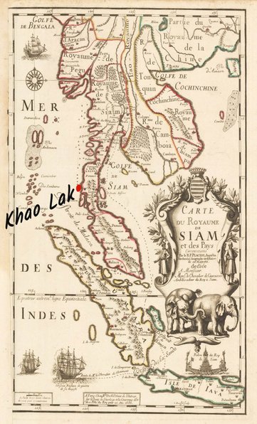 carte de khao lak